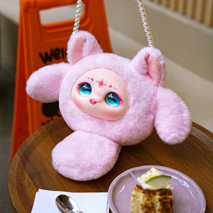 星卡梦祥云精灵盲盒毛绒公仔玩偶包包女lolita可爱儿童单肩斜挎包