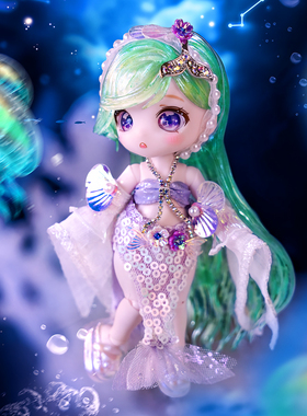 MAYTREE潮玩星座盲盒手办12分BJD关节人偶OB11洋娃娃玩具女生礼物