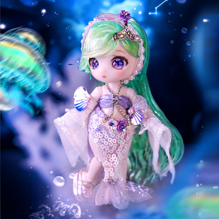 MAYTREE潮玩盲盒手办12分BJD关节可动人偶OB11洋娃娃玩具女生礼物