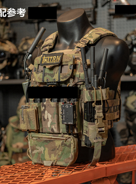 TRN 黑灰工业复刻FERRO法老 FCPC V5激光切割 轻量化战术背心套装
