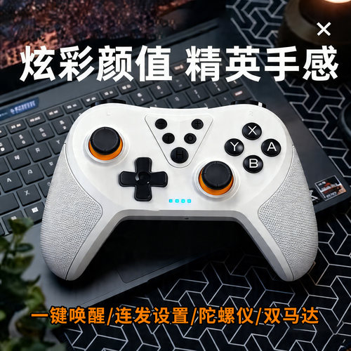 switch/PC体感震动无线游戏手柄