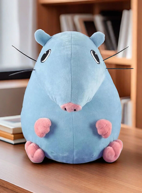新品pizza tower stupid rat plush披萨塔笨老鼠毛绒玩具玩偶公仔