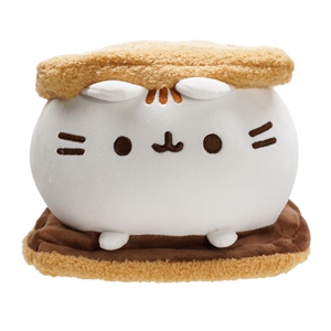 可爱gund胖吉猫夹心猫毛绒玩具pusheen点心猫系列礼物ins公仔娃娃