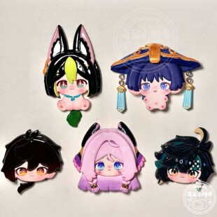 【烛烛寄售】原神·超轻石塑粘土饼干切模模具漫展无料