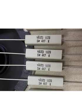 YAGEO国巨 PSP500KR-4K7 线绕陶瓷 500KR-4K7  水泥电阻器5W 4.7K