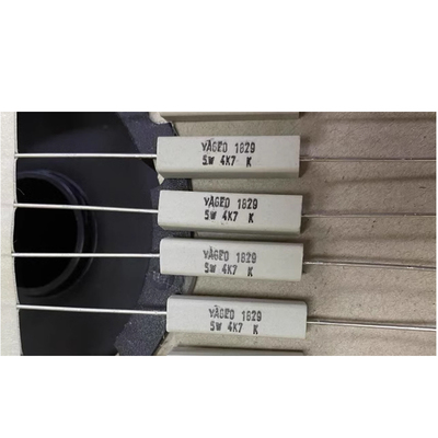 YAGEO国巨 PSP500KR-4K7 线绕陶瓷 500KR-4K7  水泥电阻器5W 4.7K