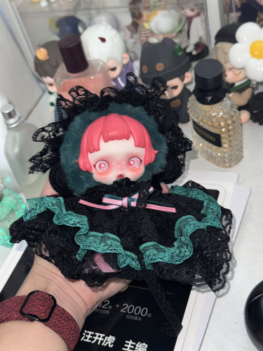 sp搪胶娃娃毛绒玩偶娃衣冬日乐章系列SkullPandy变奏曲挂件裙子