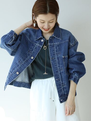 日系宽松牛仔女款外套