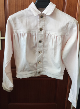 初原家女士甜美牛仔修身外套日系女款上衣高弹设计春秋rady