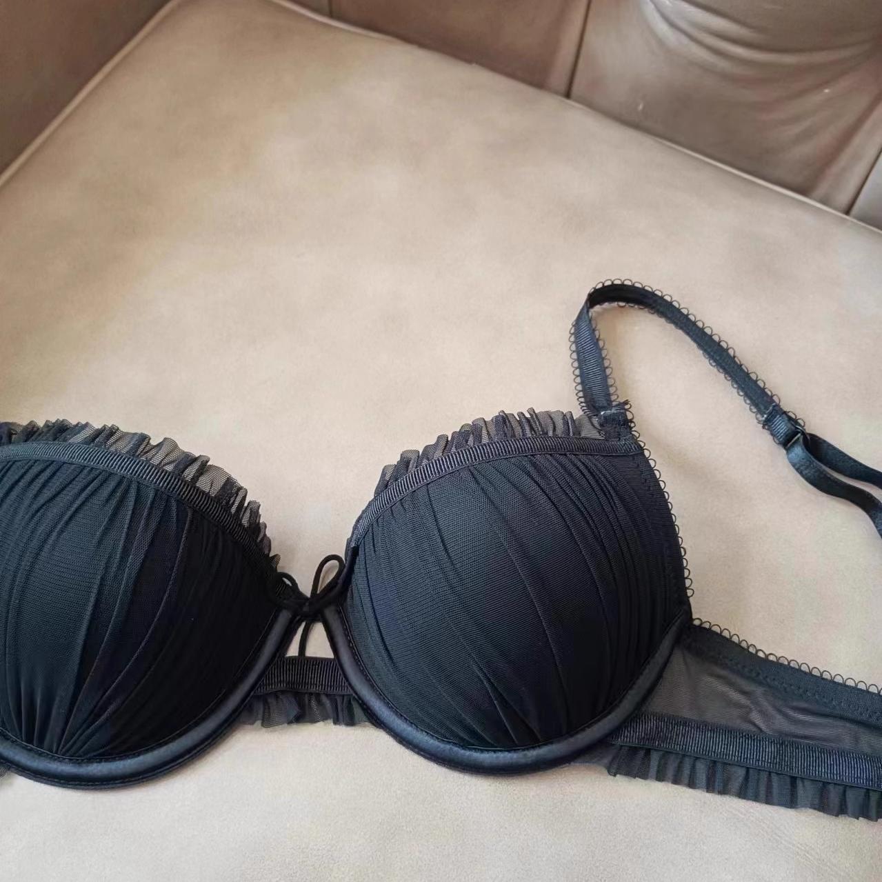 澳洲bras* 女士内衣下厚上薄网纱性感文胸适合65B70A75DE80CD85B