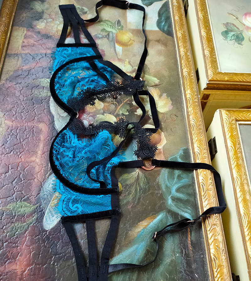 欧美新品女士蕾丝性感超薄大文胸