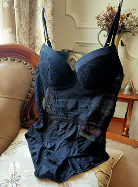 艾塔丽丝精品女士蕾丝性感连体衣裆部可打开70CD75BC80ABC85AB