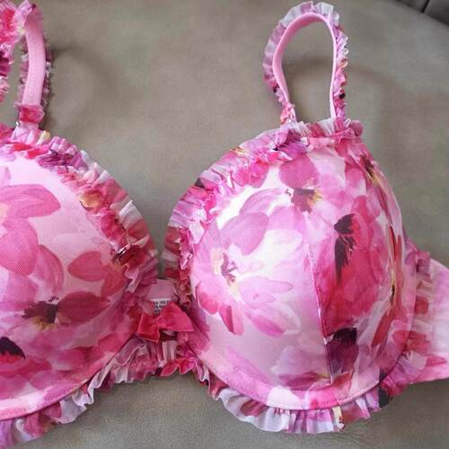 澳洲bras* 女士下厚上薄网纱性感文胸适合65CD70BC75CF80BDE85C