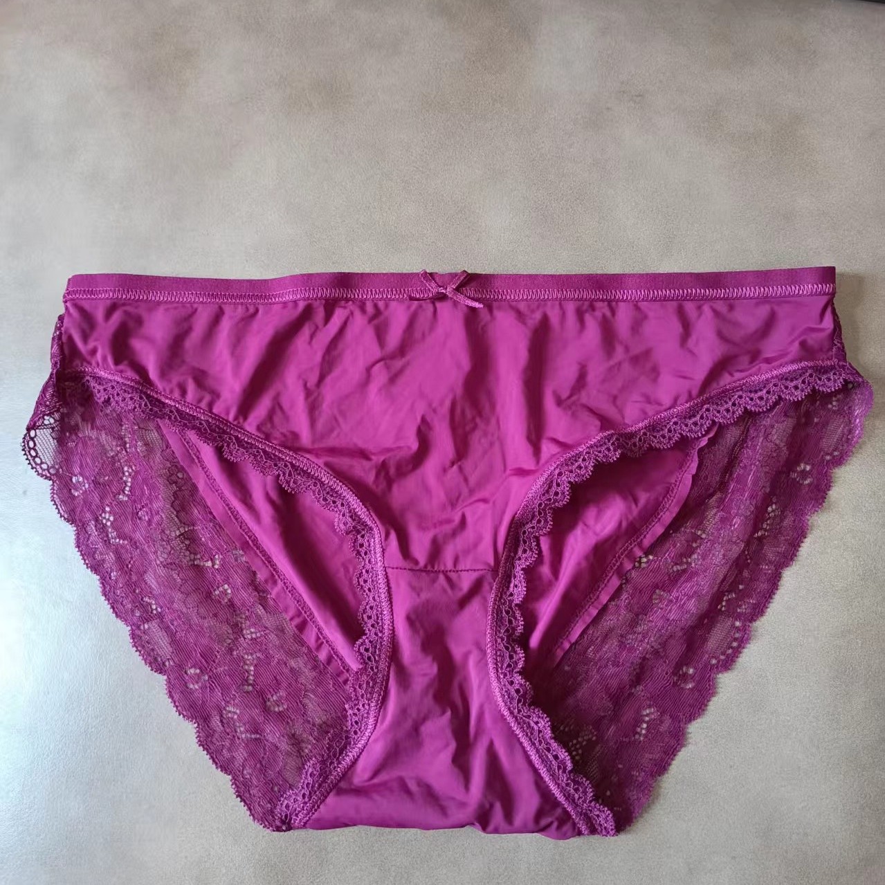 艾塔丽丝     欧美女士内裤蕾丝边性感三角裤适合臀围2930