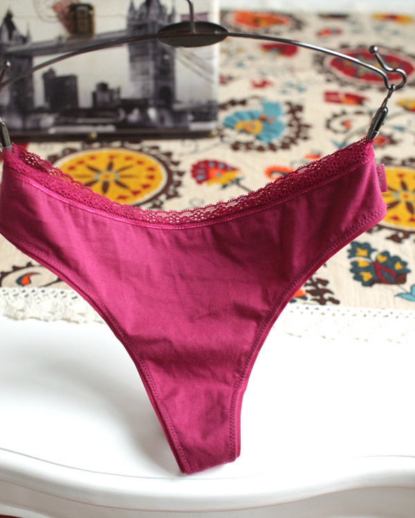 Slip sexy en coton - Ref 648277 Image 3