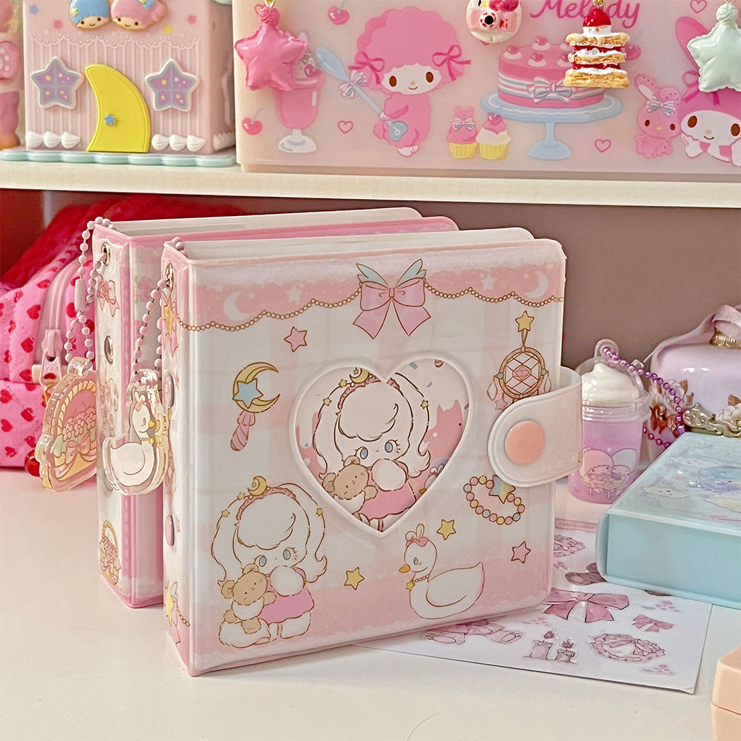 motis可爱小狗卡册追星收纳三寸拍立得小卡收纳原创设计tmomo系列