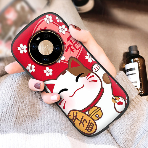 华为Mate招财猫小蛮腰手机壳