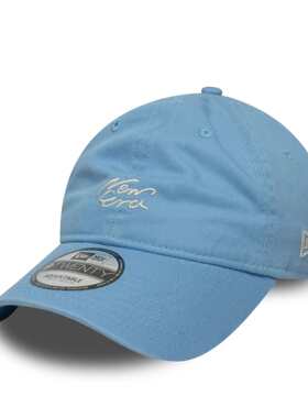 NEWERA纽亦华棒球帽青少年款女款小头围可调节淡蓝简约软顶休闲帽