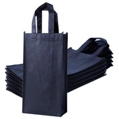 无纺布红酒袋礼品袋织布袋提带环保购物袋双