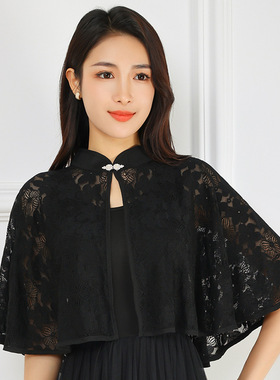 小披肩女夏季新款配裙子蕾丝外套