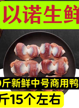 新鲜冷冻生鸭胗中号鸭胗20斤每袋15个左右新鲜鸭胗商用10斤食材