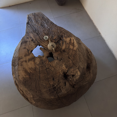 古旧老木头枯木茶桌禅意空间老物件装饰老木头桌子茶桌26104