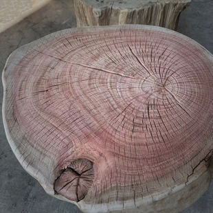 铁栎木老木头风化木茶几摆件户外小茶几澳洲红木侘寂风茶桌庭院用