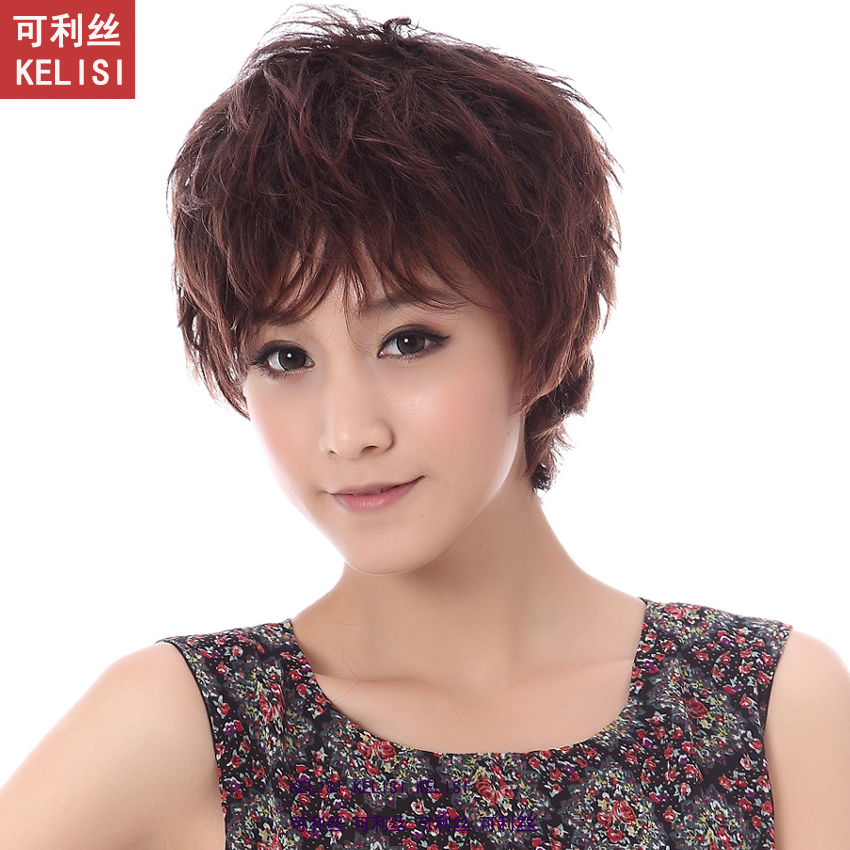 舒适透气很好打理真人发好佩戴