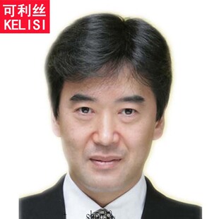 男生假发短发中老年年轻真人发逼真手织光头白发可戴男士头套L045