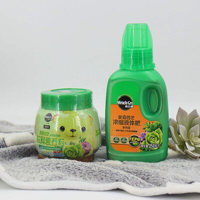 包邮美乐棵萌芽熊多肉颗粒肥多肉肥料营养植物缓释肥营养土套餐