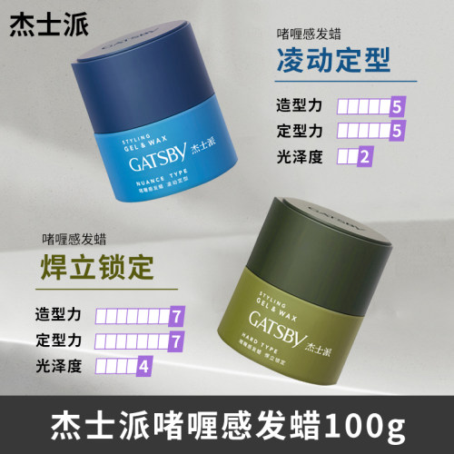 杰士派定型发胶发型师推荐啫喱
