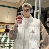 B330A-P68控882024立领棉马甲加厚棉衣坎肩保暖背心外套男，男装背心/马甲，电商A025