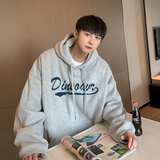 50棉加绒*2022创意字母连帽卫衣A025-W176-加绒P60控78常规50，男装卫衣，电商A025