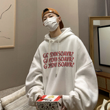 2026秋装新款复古个性字母宽松连帽卫衣港风A025-W517-P50控68，男装卫衣，电商A025