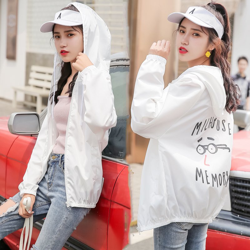 Sun proof clothes women's short 2021 spring and summer new thin coat anti ultraviolet Korean student clothes fairy sun proof shirt