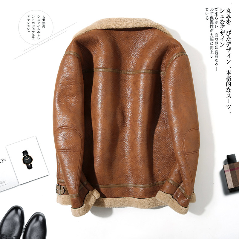 2025冬季新款大码皮毛一体休闲夹克外套男D209A-PT581-P245,男装夹克,电商D209A