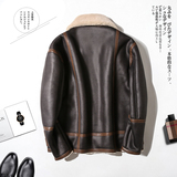 2025年冬季新款大码皮毛一体休闲夹克外套男D209A-PT8808-P265，男装夹克，电商D209A