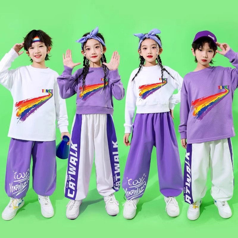 国庆儿童啦啦队演出服小学生服装