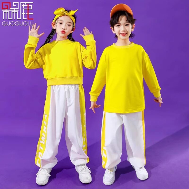 儿童啦啦队演出服小学生运动会合唱服班服幼儿园糖果色毕业照服装