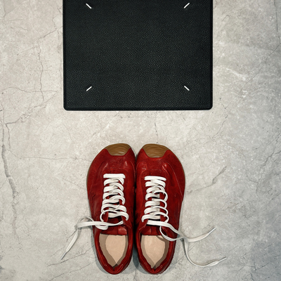 CZCAICAI 2025年新款歪头德训鞋女马皮