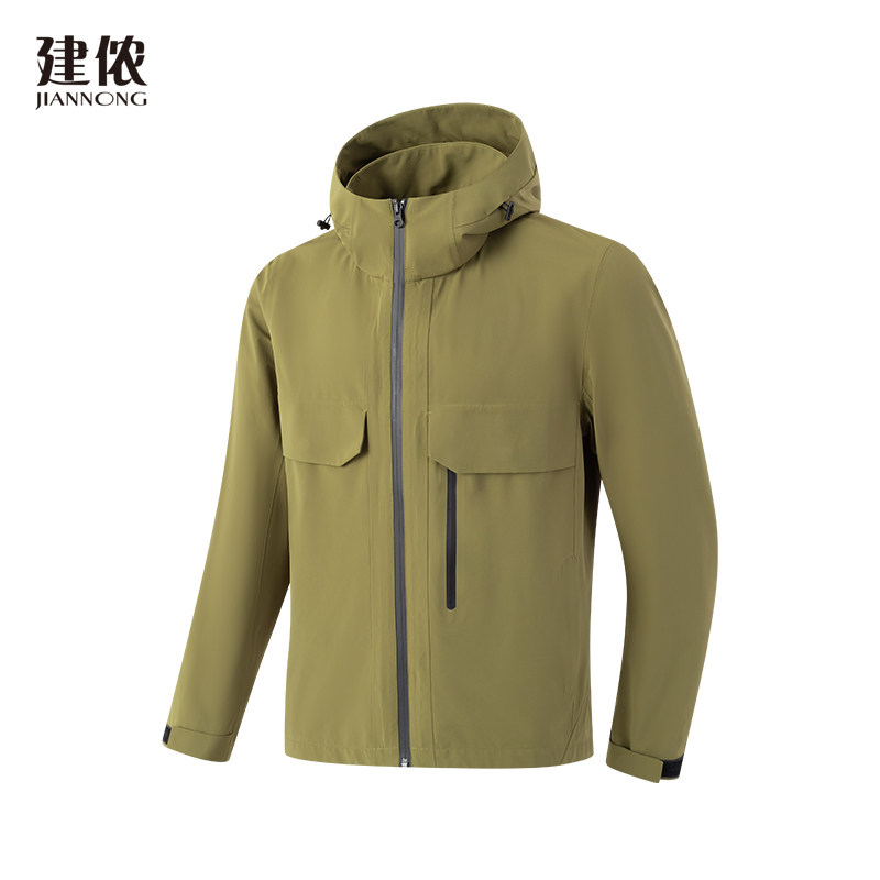 建侬無-时尚男款防风防泼水时尚商务运动休闲风衣夹克外套F6588