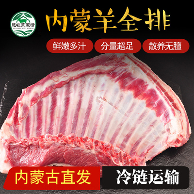 羊排远牧生态羊肉内蒙古特产