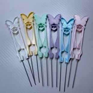 桃可拼豆工具豆笔双针豆笔