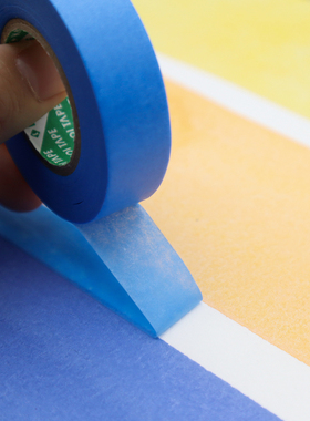 日本SUN-K弱粘性美纹胶带masking tape紫色 无酸绘画留白用纸胶带