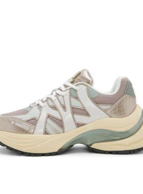 MLB 运动跑鞋 厚底增高舒适 防滑耐磨 低帮 男女同款 3ARNPDL4N