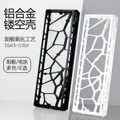 AR60镂空铝合金外壳磁轴专用wooting60.GH60 mp6+ mad60,GT60键盘