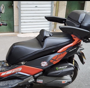 适用于光阳赛艇250S350400CT250巡弋300九妹三阳九妹夫坐垫套行者