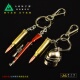 三角洲周边AWM全金属子弹玩具模型钥匙扣挂件锌合金工艺品摆件