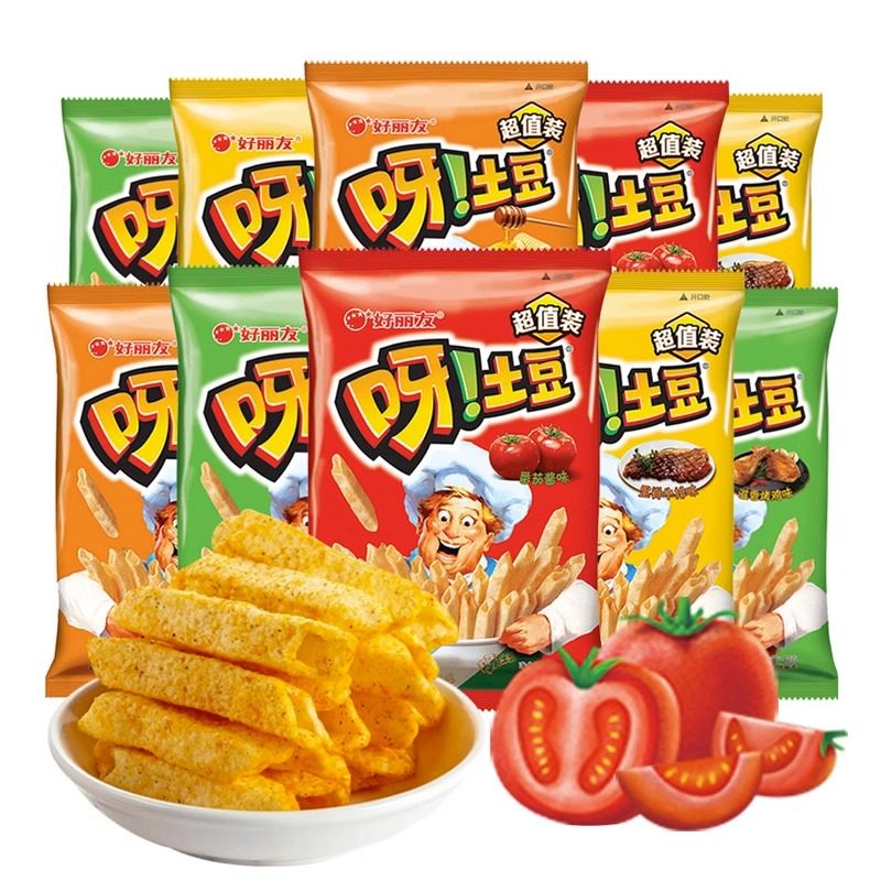 好丽友呀土豆薯条吃货办公室好吃的解馋小零食休闲食品小吃大礼包,零食/坚果/特产,膨化食品,淘宝优惠券,粉丝福利购,淘宝优惠卷