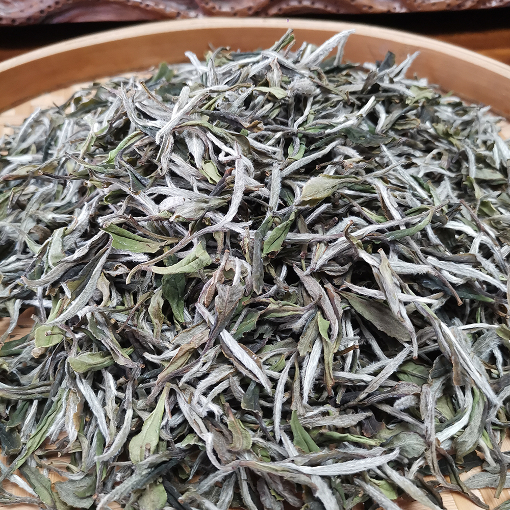 2020精品高山白牡丹 福鼎磻溪白茶明前头采老白茶毫香100g 沈第二